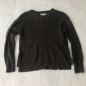 Madewell Brand Cotton Sweater